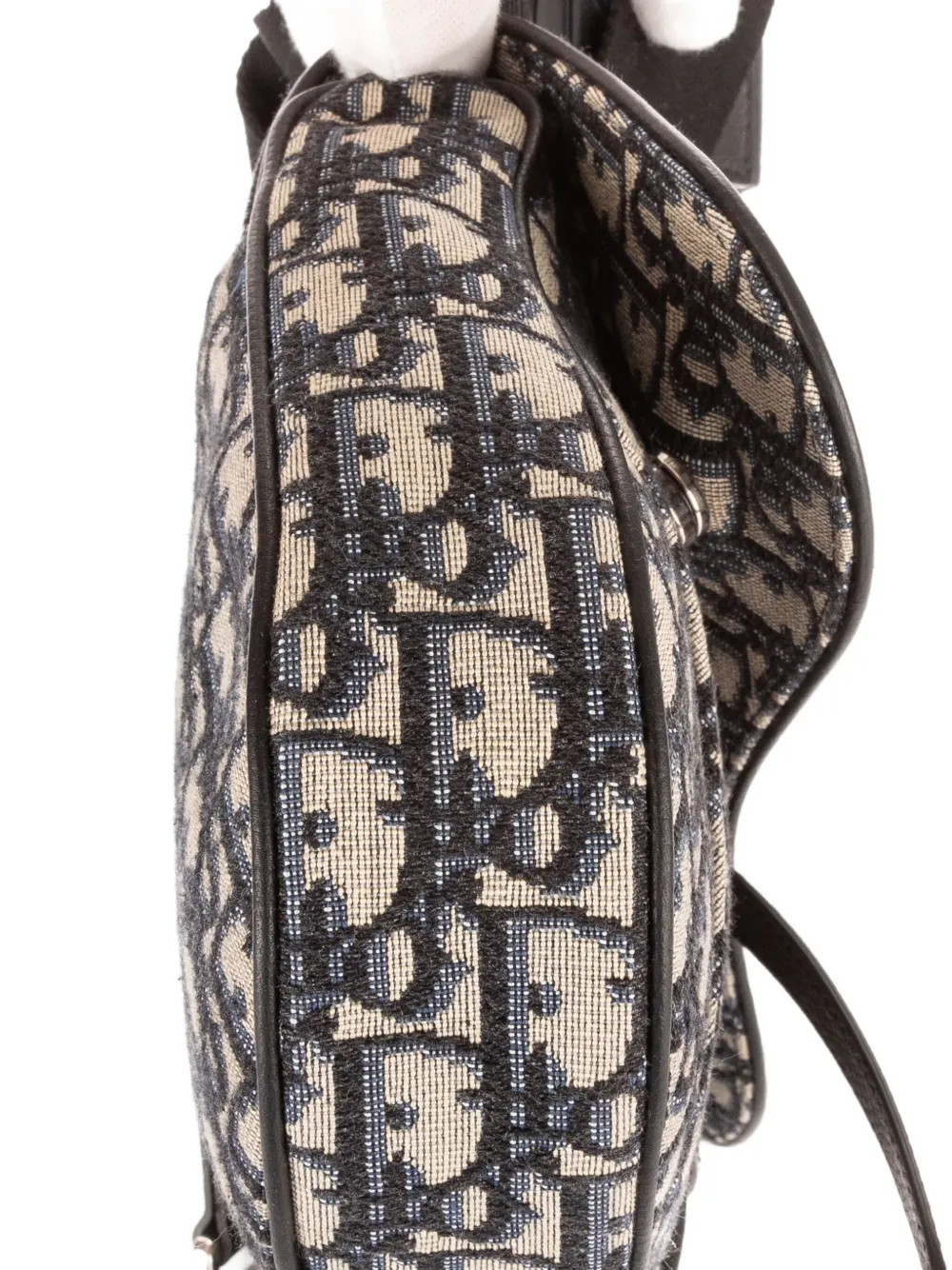 Dior Pre-owned Oblique Saddle Cross Body Bag in Brown, view 4