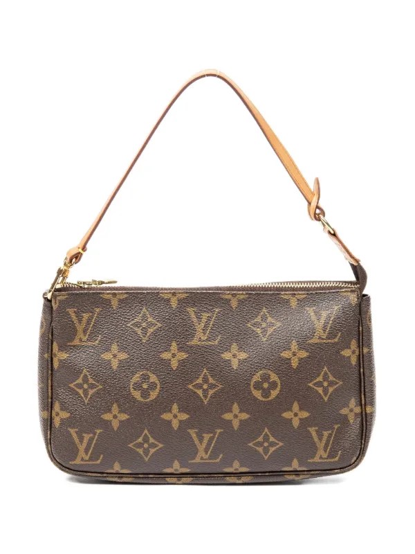 Louis Vuitton Pre-Owned Pochette Accessoires Shoulder Bag | Brown