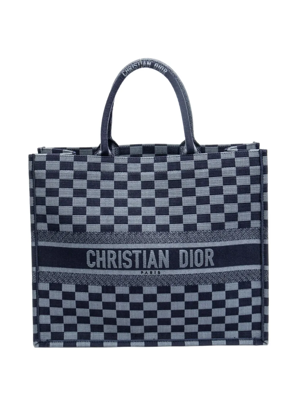 Christian Dior Pre-Owned Borsa tote Book anni 2000 - Blu