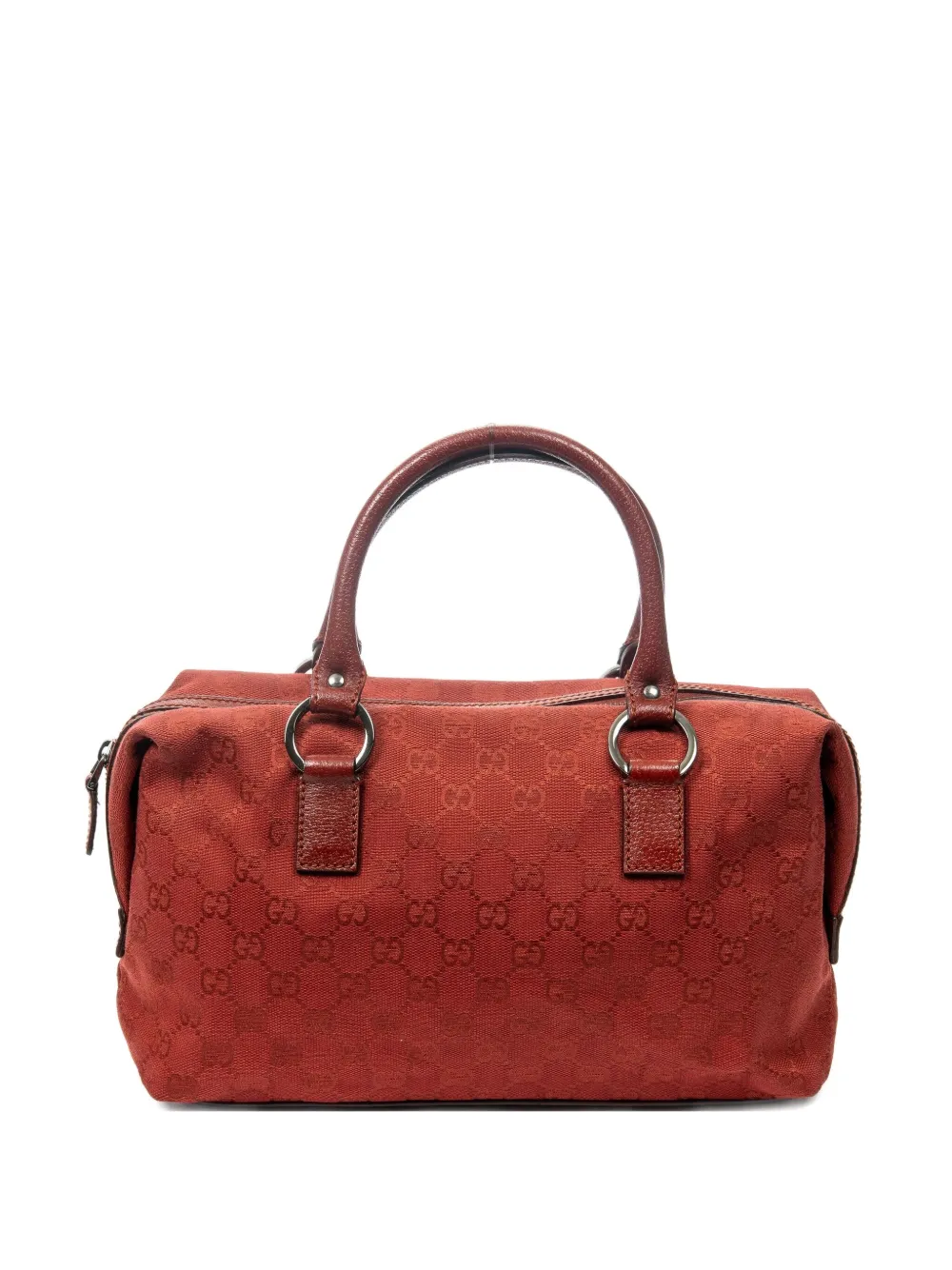 Gucci Pre-Owned Borsa tote con monogramma GG - Rosso