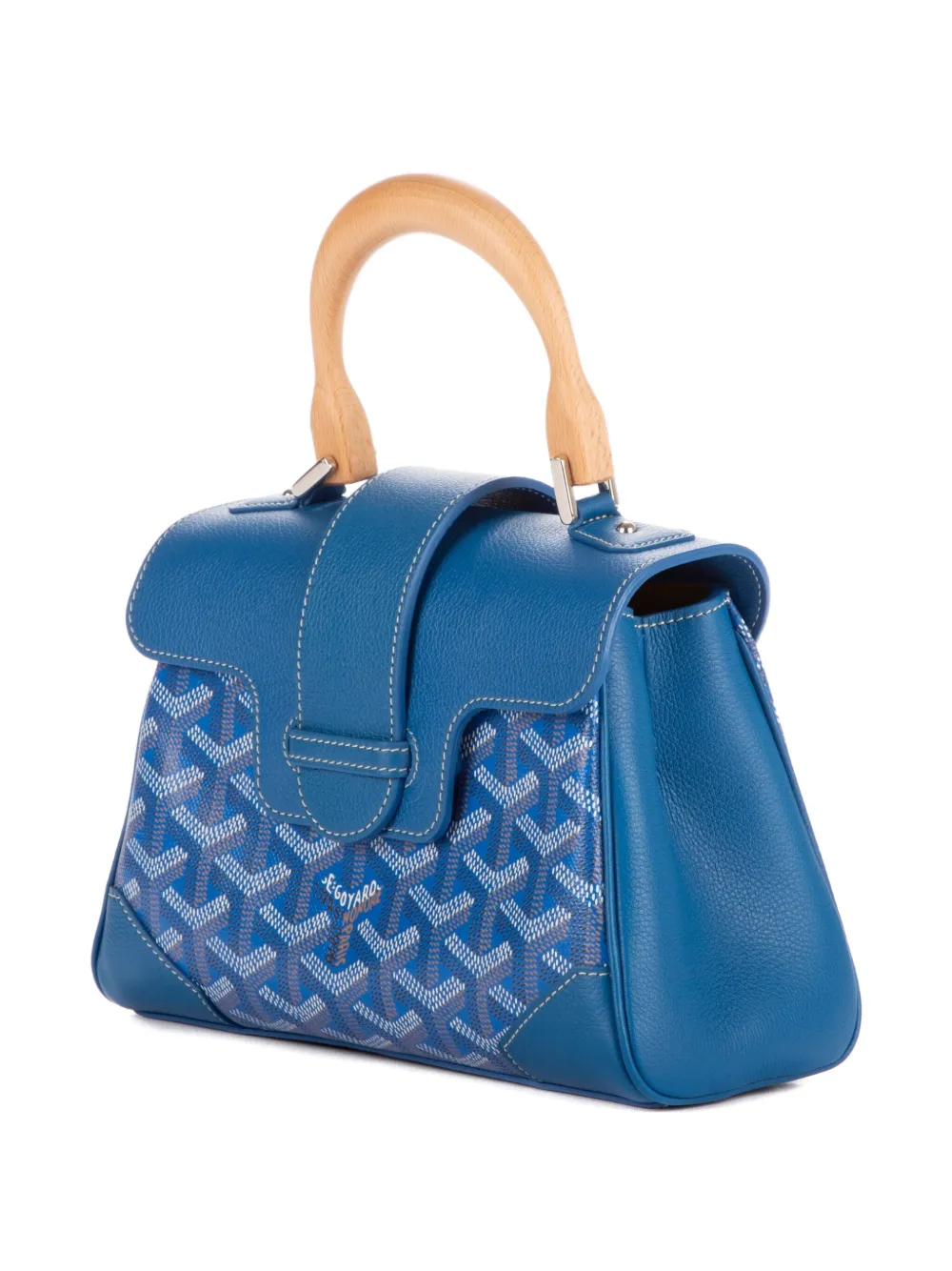 Goyard Pre-Owned 2000s top-handle chevron bag | Pre-Owned | Image 2