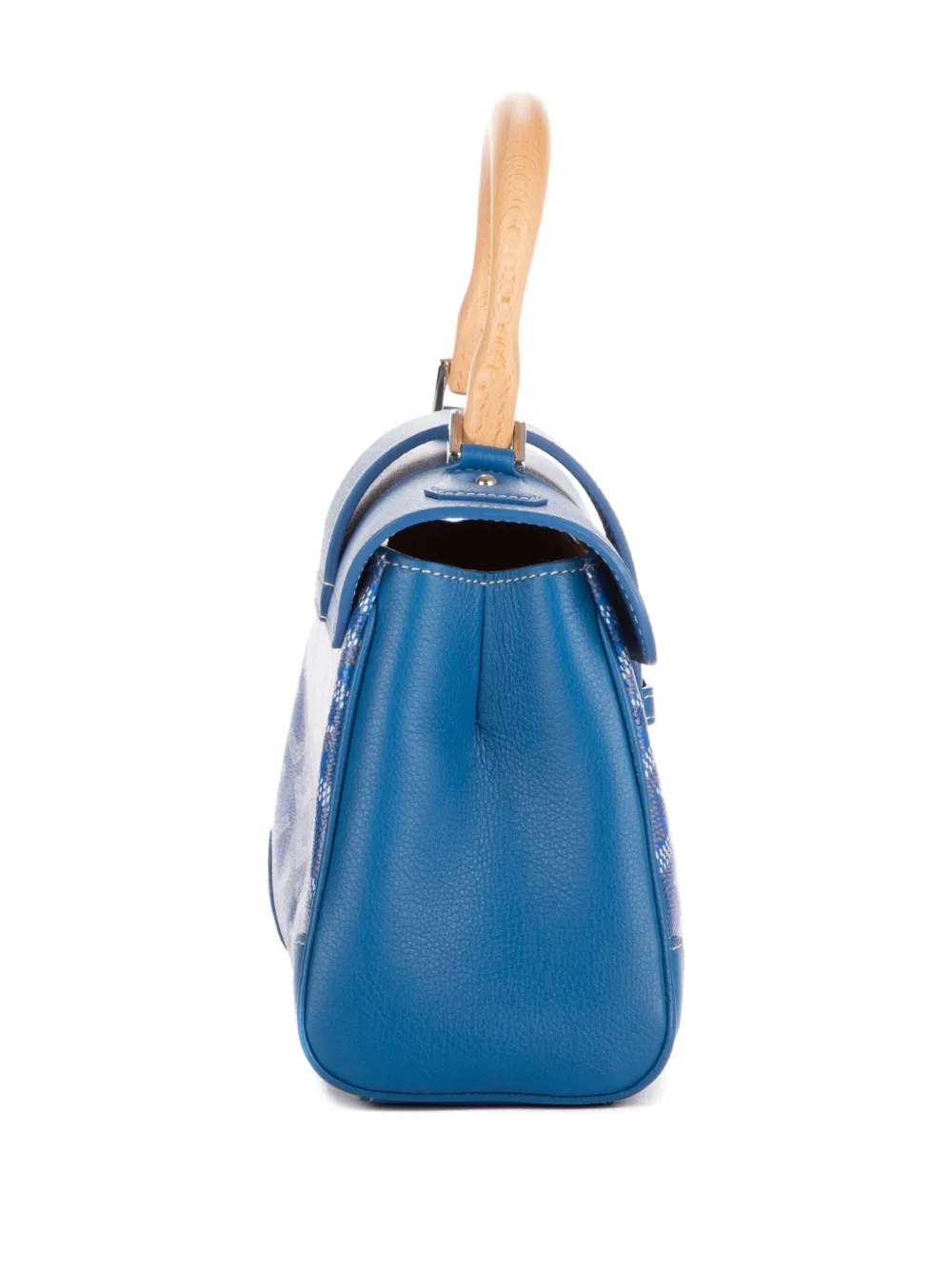 2000s Top-Handle Chevron Bag