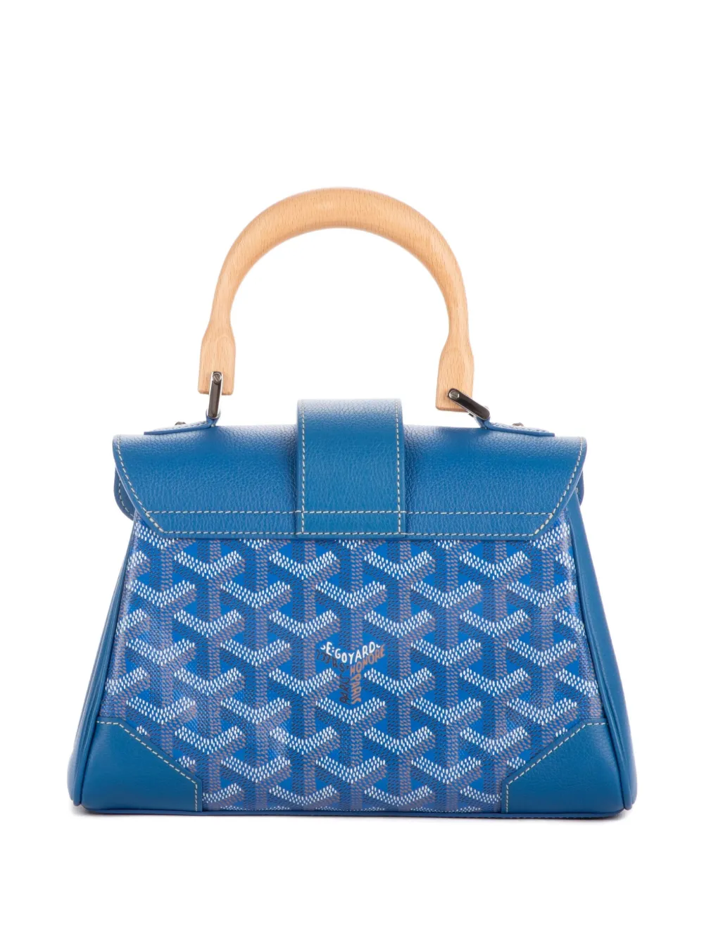 2000s Top-Handle Chevron Bag