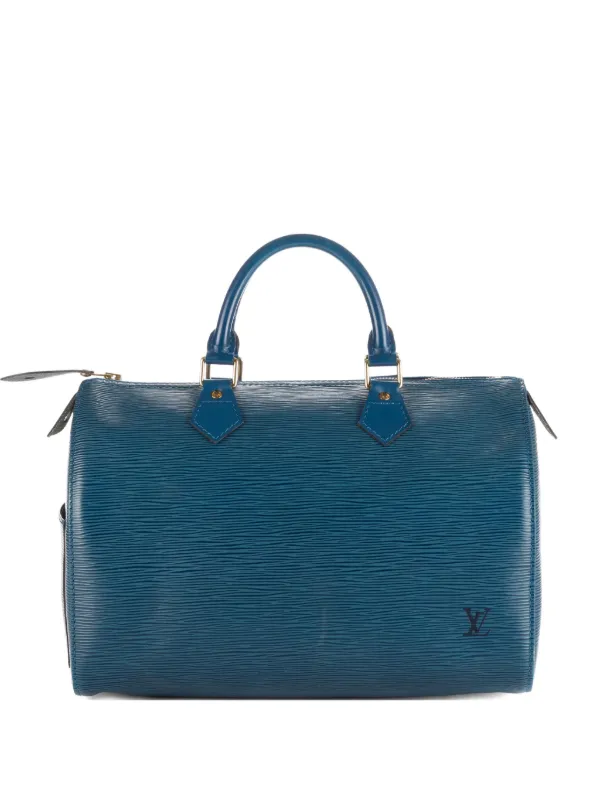 Louis Vuitton Pre-owned Speedy 30 Tote Bag in Blue