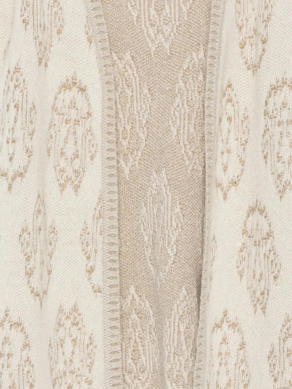 Giambattista Valli Geometric-pattern Cardigan In White