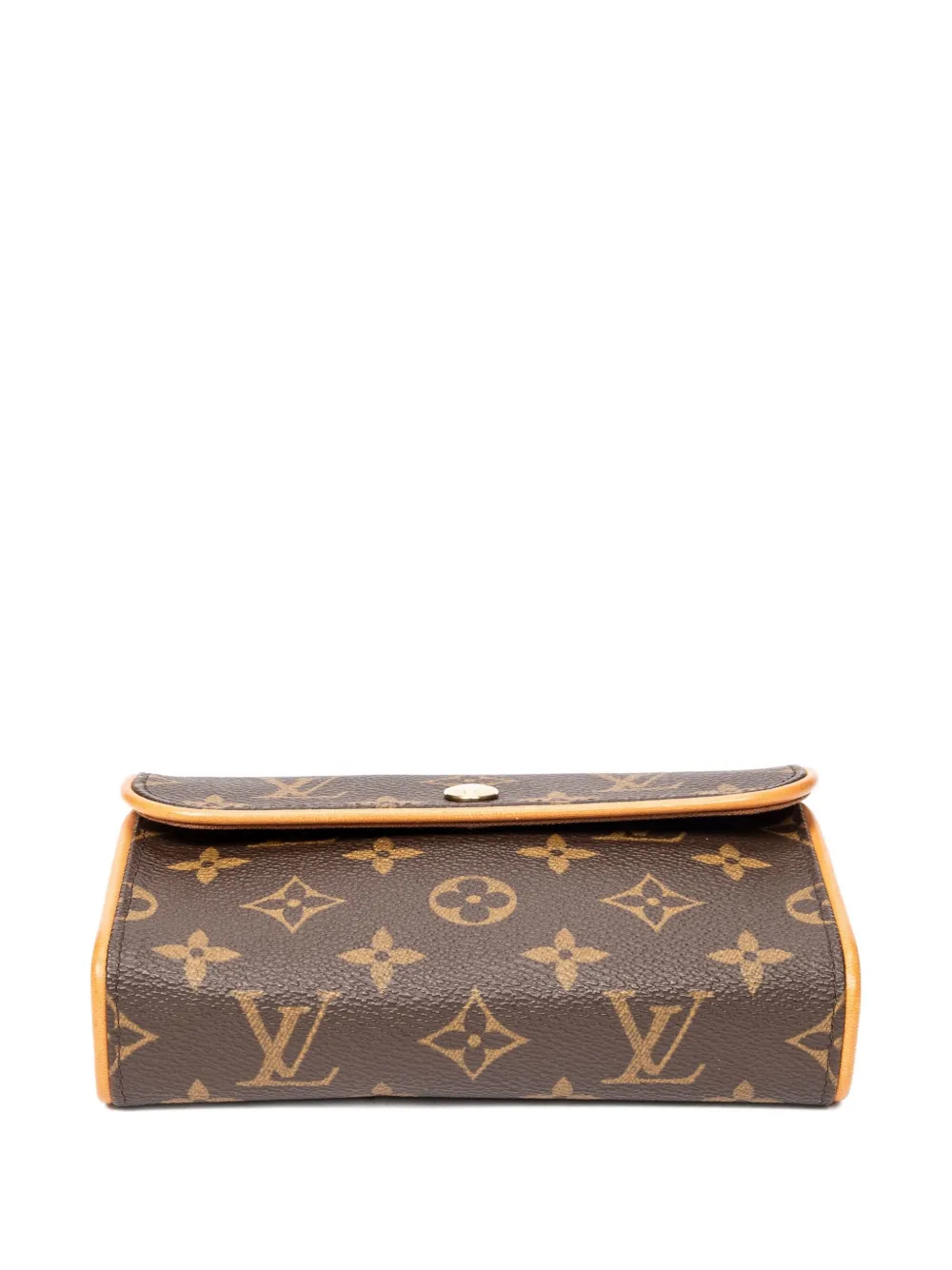 Louis Vuitton Pre-Owned 2004 Florentine canvas heuptas met monogram Bruin
