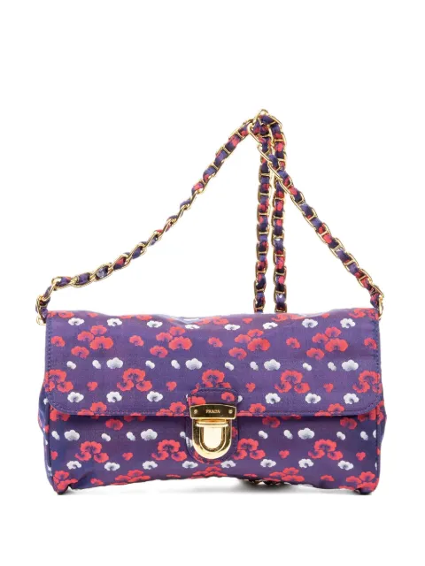 Prada Pre-Owned floral-print shoulder bag