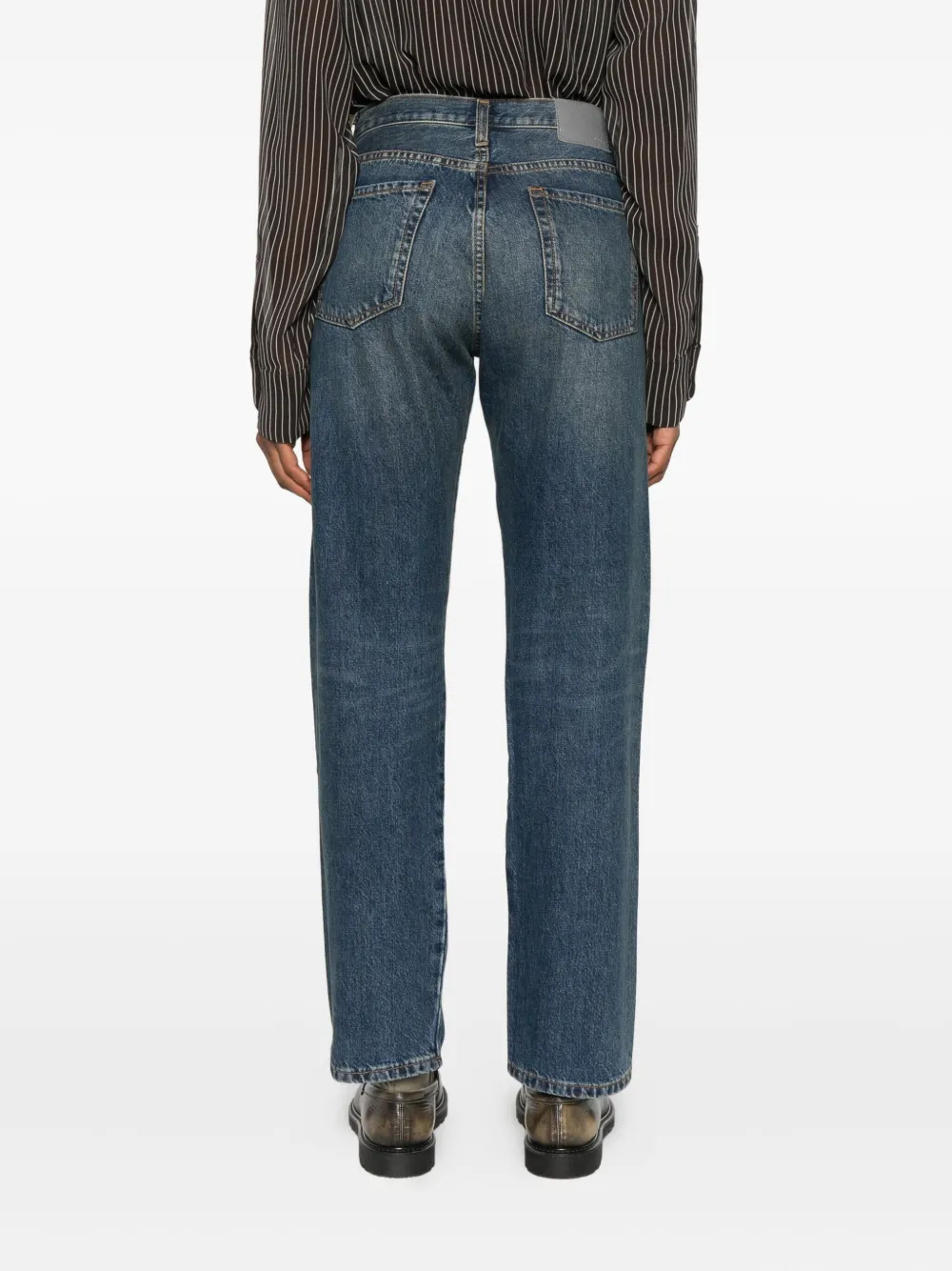 6397 Dark-wash Jeans In Blue