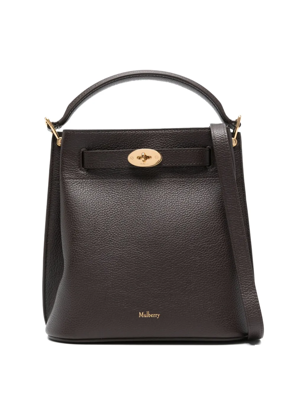 Mulberry small Islington bucket bag | Brown | Image 1