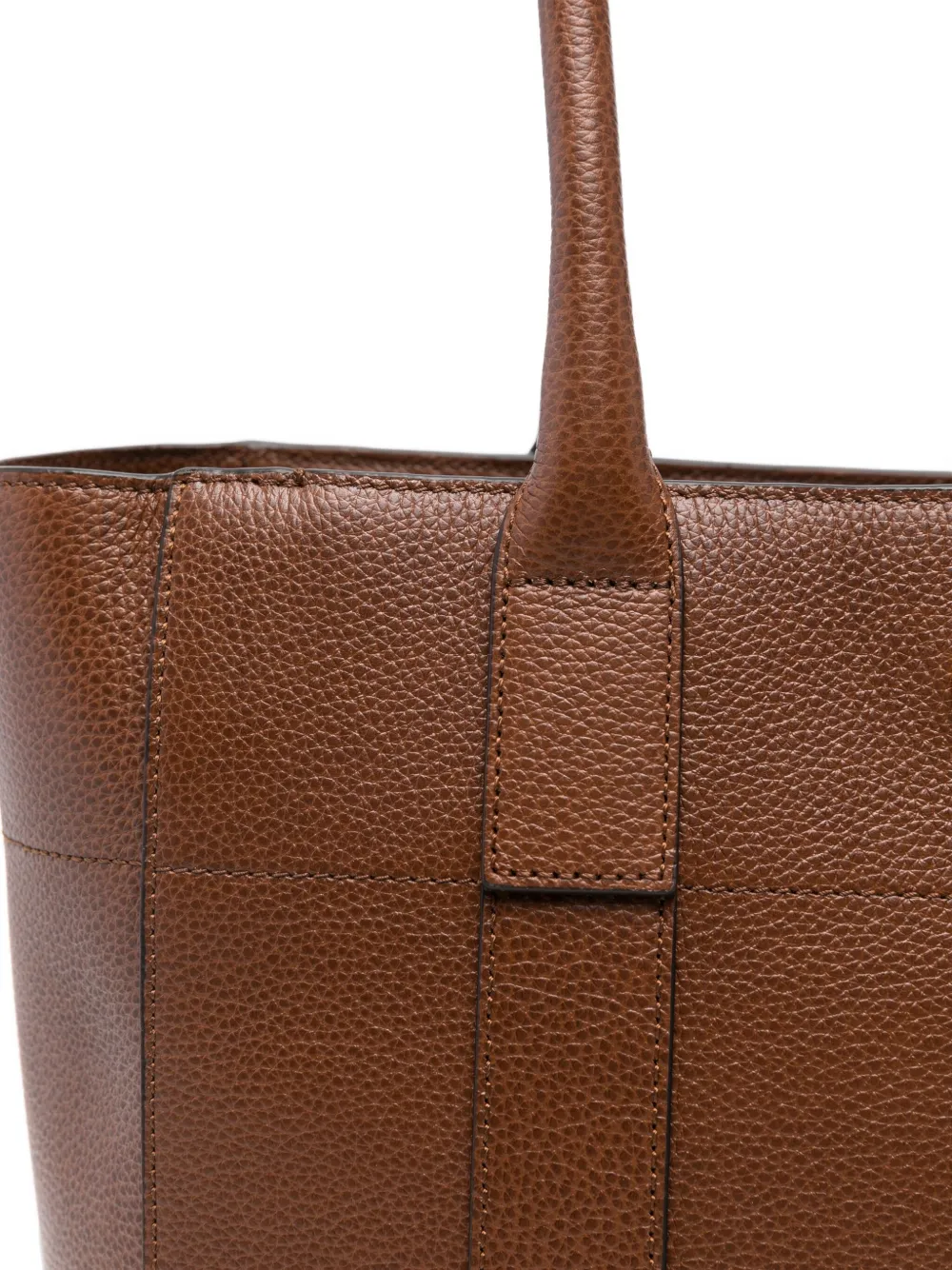 Mulberry Leather Bayswater 9 To 5 Tote Bag In Brown
