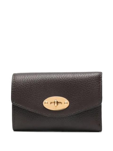 Mulberry tri-fold leather wallet