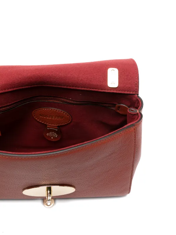 Mulberry Small Lily Shoulder Bag | Red | FARFETCH ZA