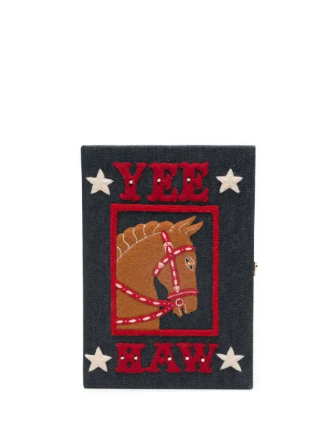 Olympia Le-Tan horse-appliqué mini bag