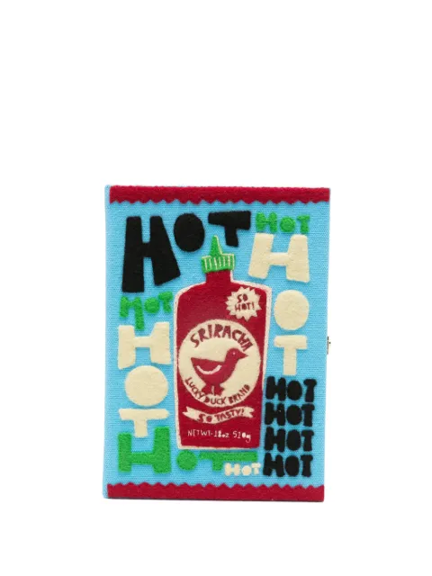 Olympia Le-Tan graphic-appliqué mini bag