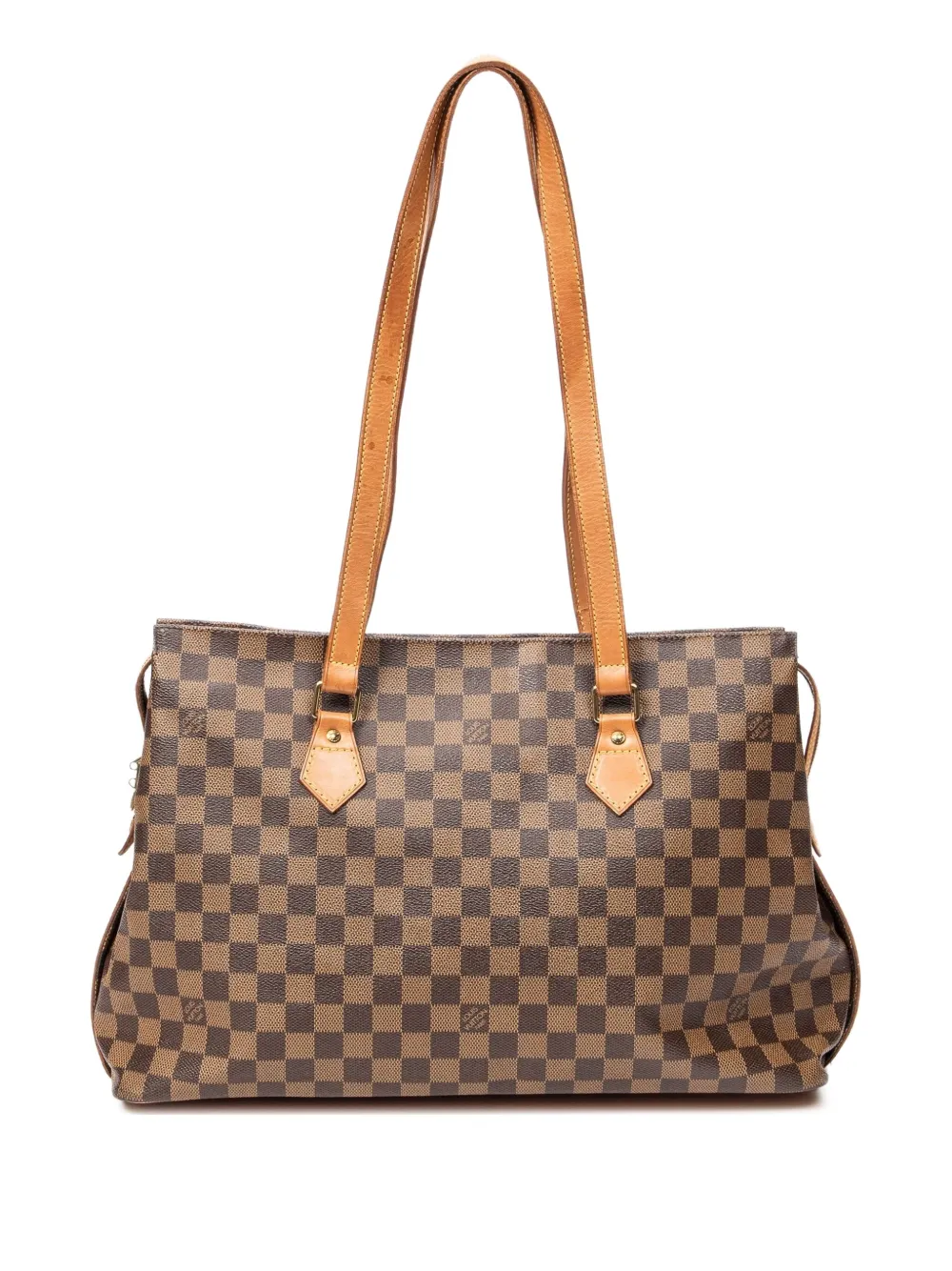 Louis Vuitton Pre-Owned Borsa a spalla Columbine Damier-Ebene - Marrone