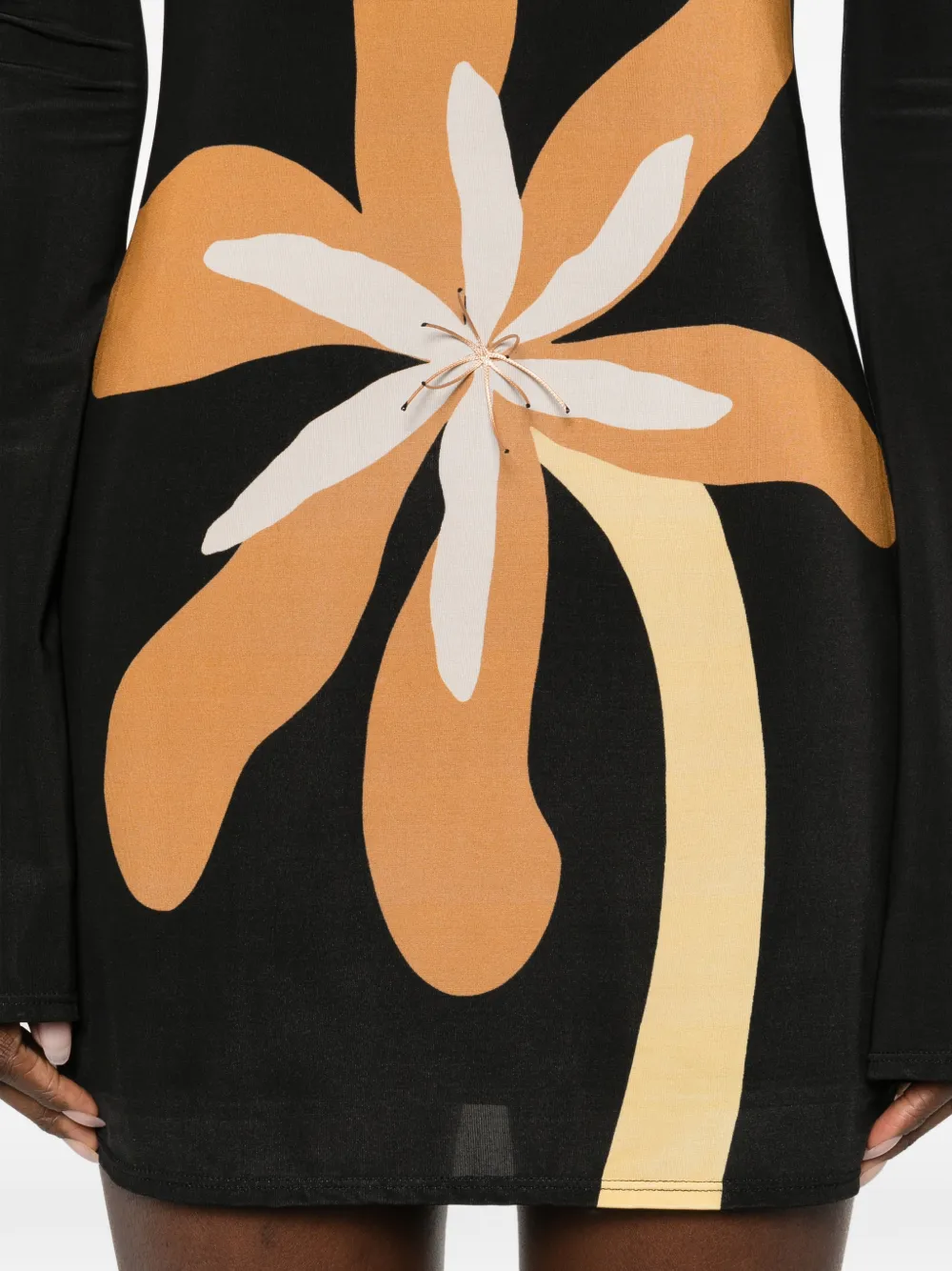 Maisha Long-Sleeve Mini Dress