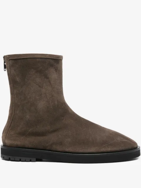 Dear Frances Joss suede zip boots