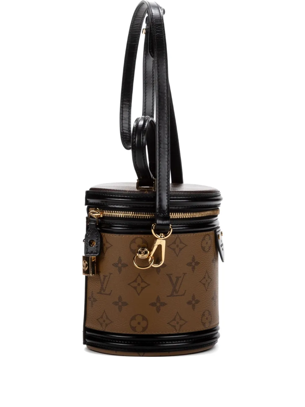 Louis Vuitton Pre-Owned Borsa cilindrica con monogramma anni 2000 - Marrone