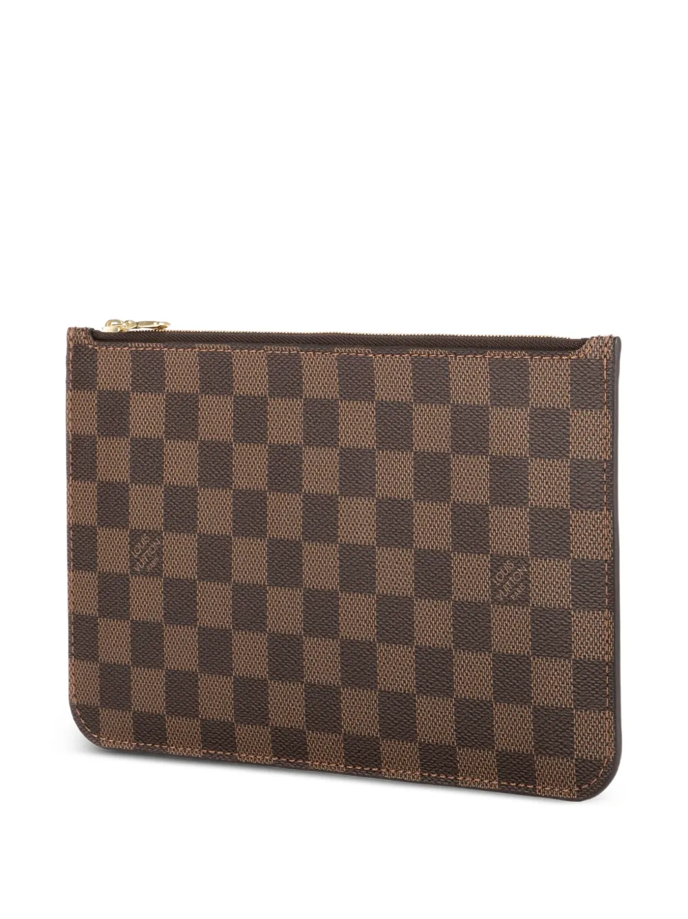 2000s Damier Azur zip pouch