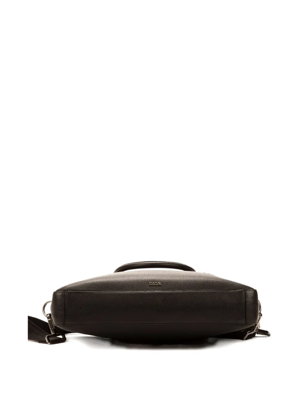 Dior Pre-owned Leather Briefcase in Black, view 4