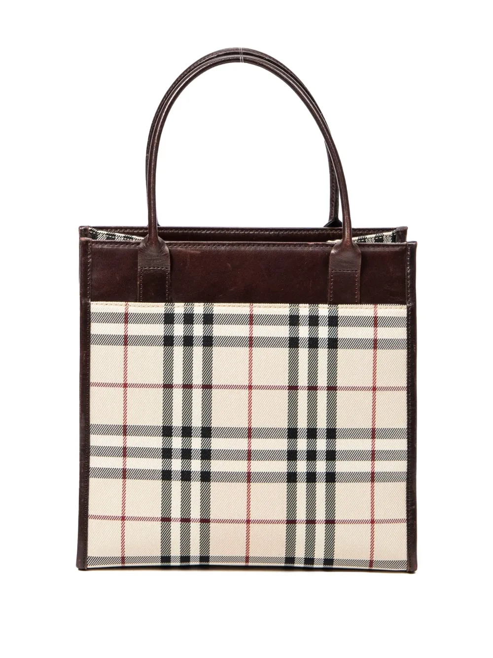  Burberry Pre-owned Nova Check Tote Bag - Neutrals 