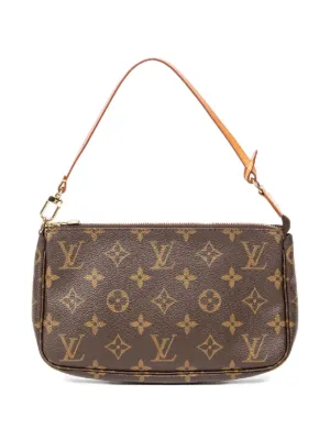Louis Vuitton Pre-Owned 2000s Monogram Shoulder Bag | Brown
