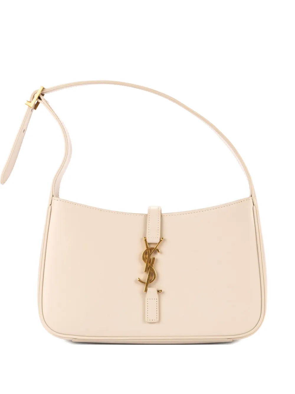 Saint Laurent Pre-Owned Borsa a spalla con logo - Toni neutri