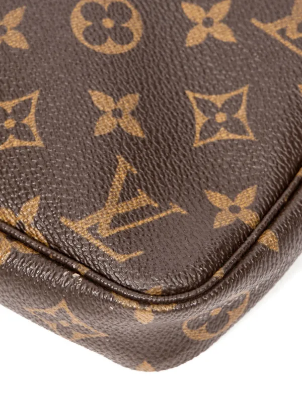 Louis Vuitton Pre-Owned Pochette Accessoires Shoulder Bag | Brown