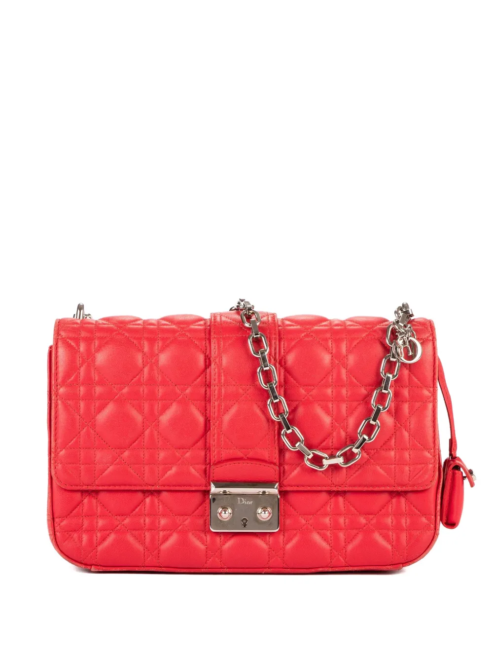 Pre-owned Dior Miss Shoulder Bag In Red