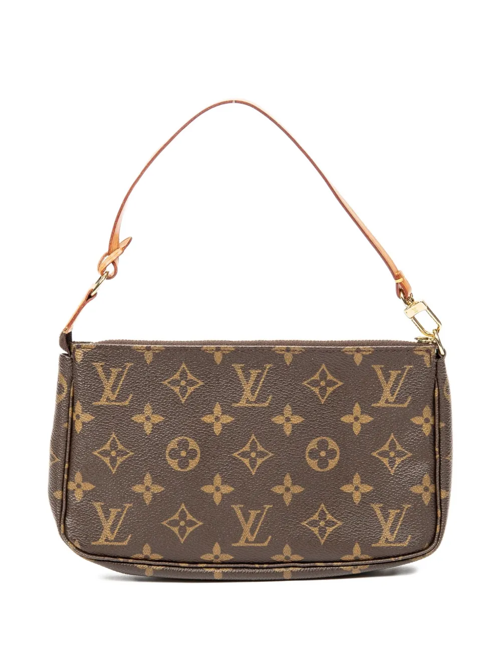 Louis Vuitton Pre-Owned Canvas choudertas met monogram - Bruin