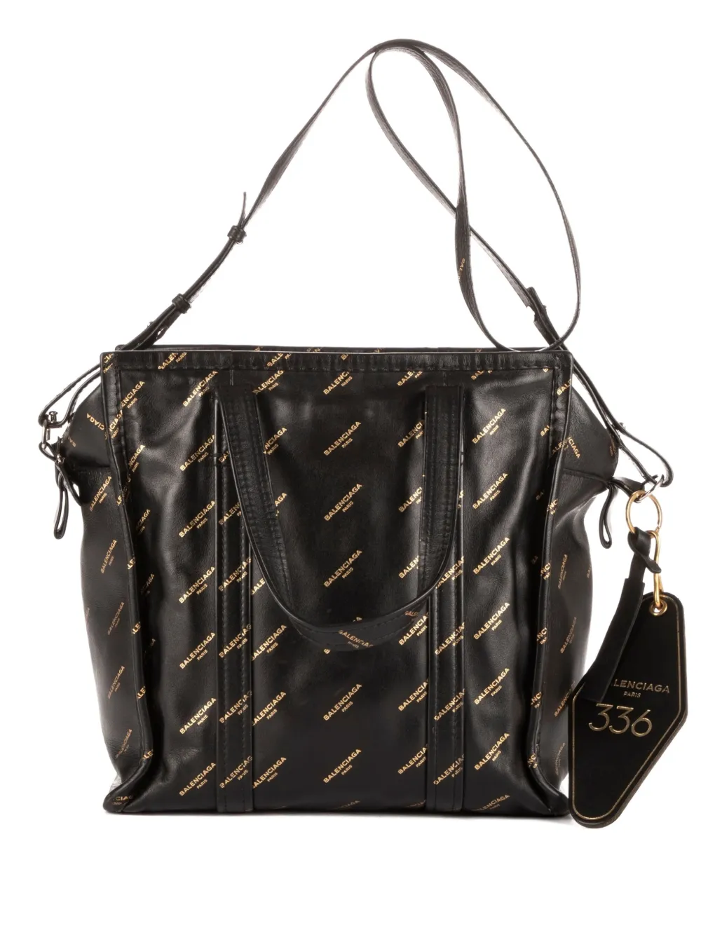 Balenciaga Pre-Owned Borsa tote con stampa - Nero