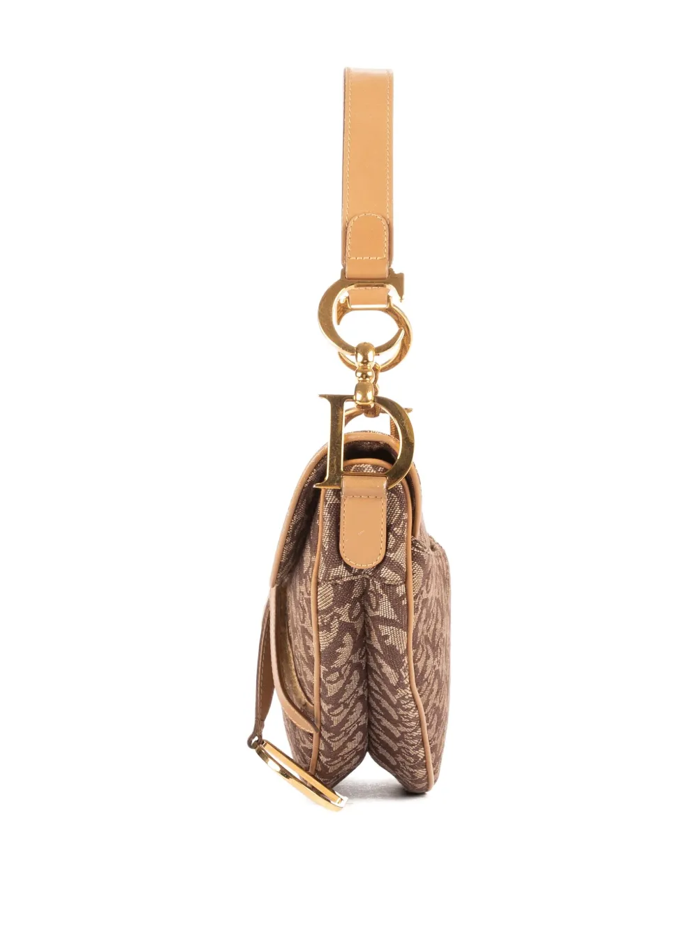  Christian Dior Pre-owned Saddle Shoulder Bag - Brown 