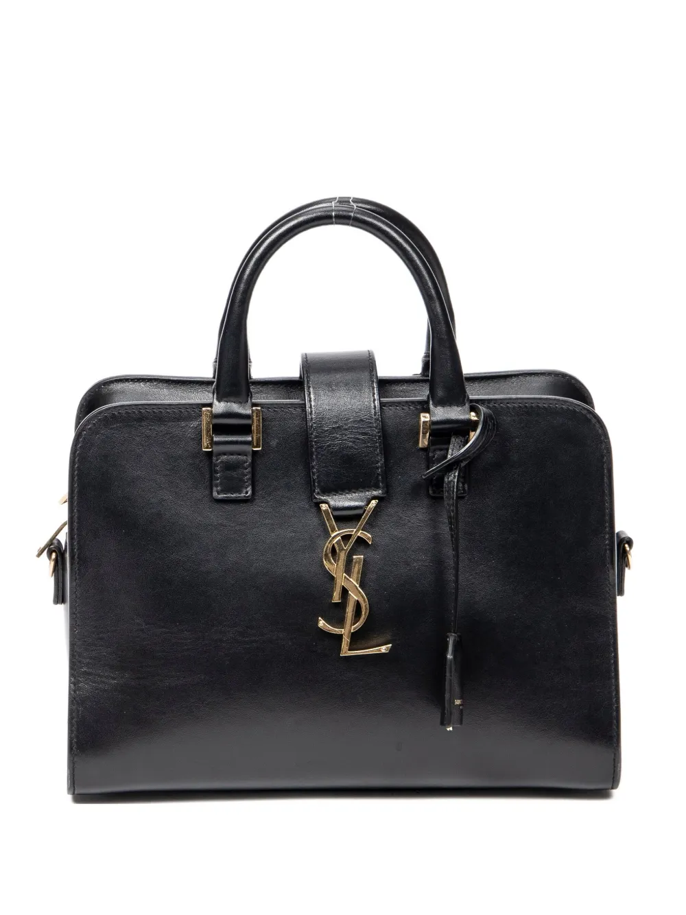 Saint Laurent Pre-Owned Borsa con manico anni 2000 - Nero