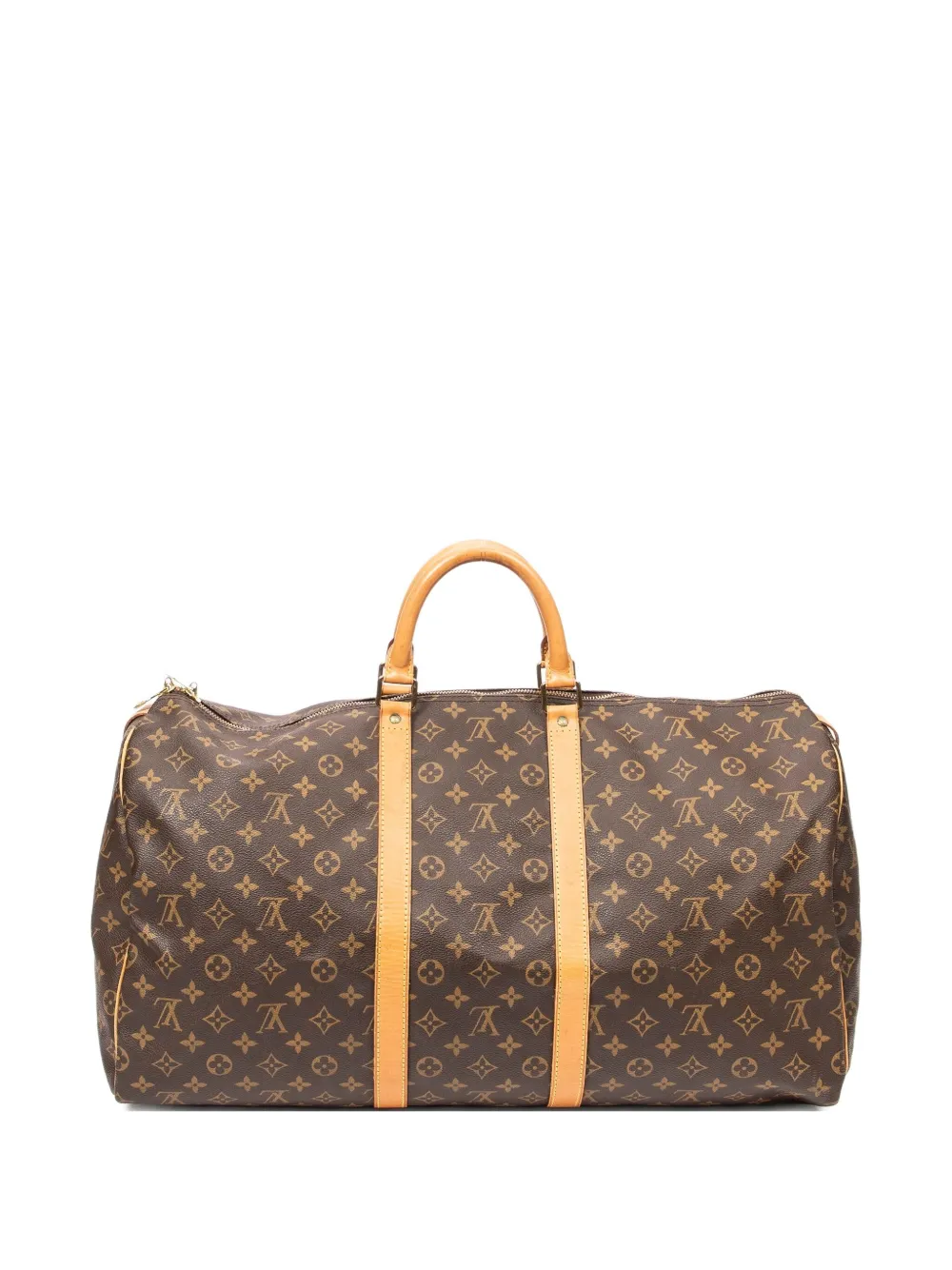 Louis Vuitton Pre-Owned Borsone Keepall con monogramma - Marrone