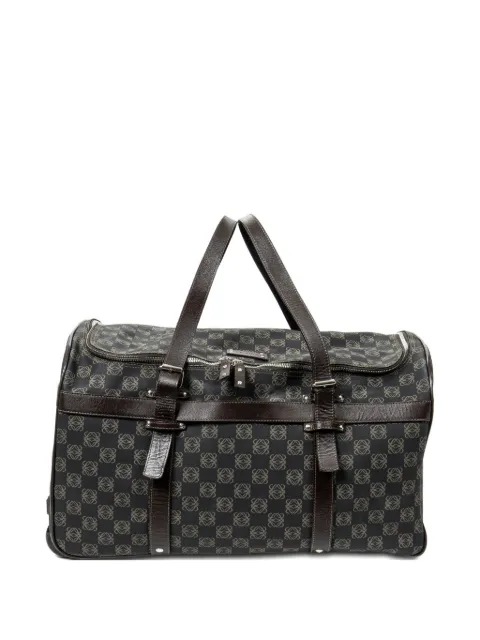 Loewe Pre-Owned Anagram-print duffel bag