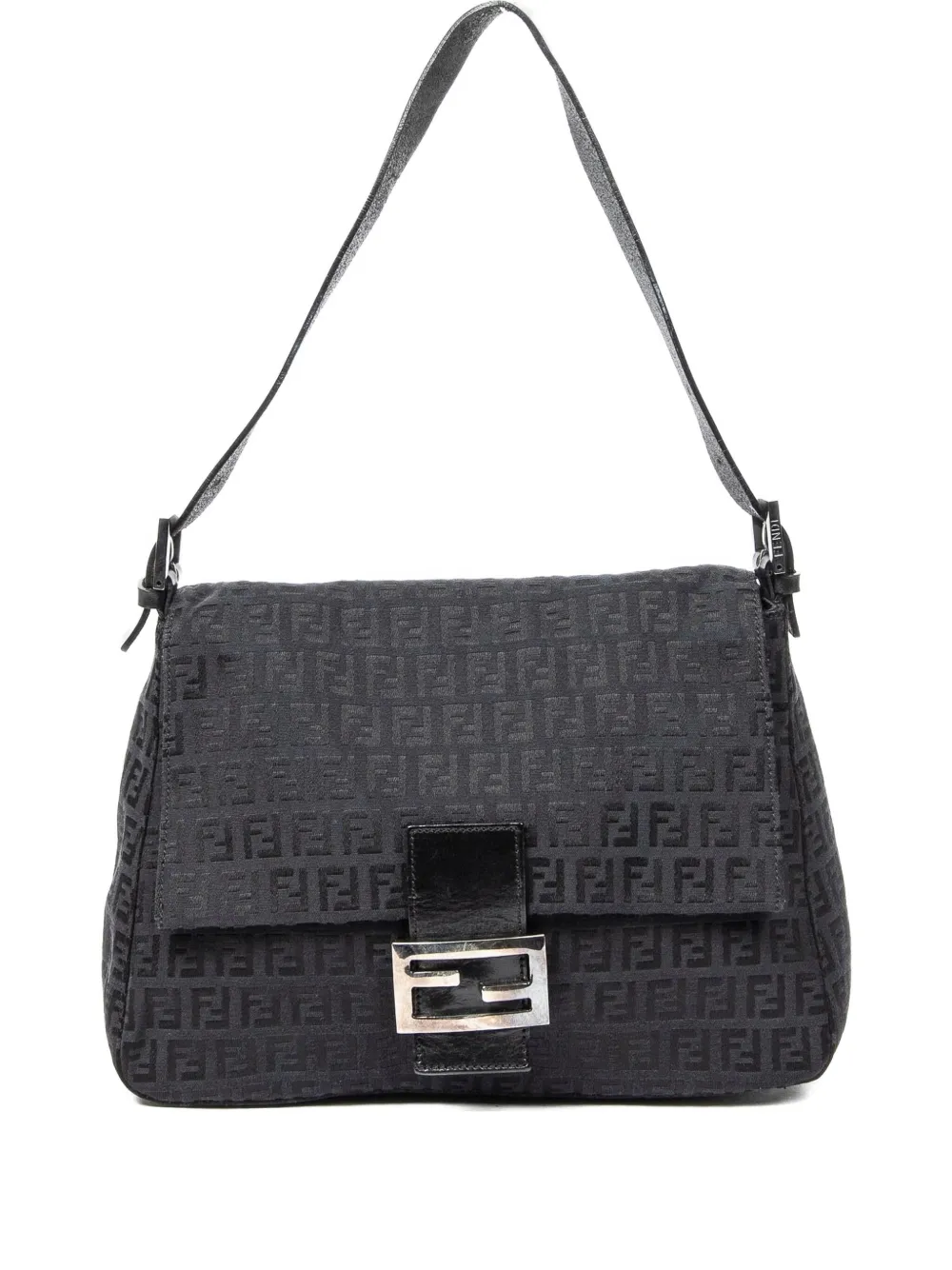 Fendi Pre-Owned Borsa a spalla Mamma Baguette - Nero