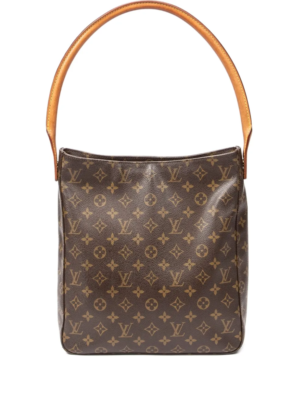 Louis Vuitton Pre-Owned Borsa a spalla Looping - Marrone