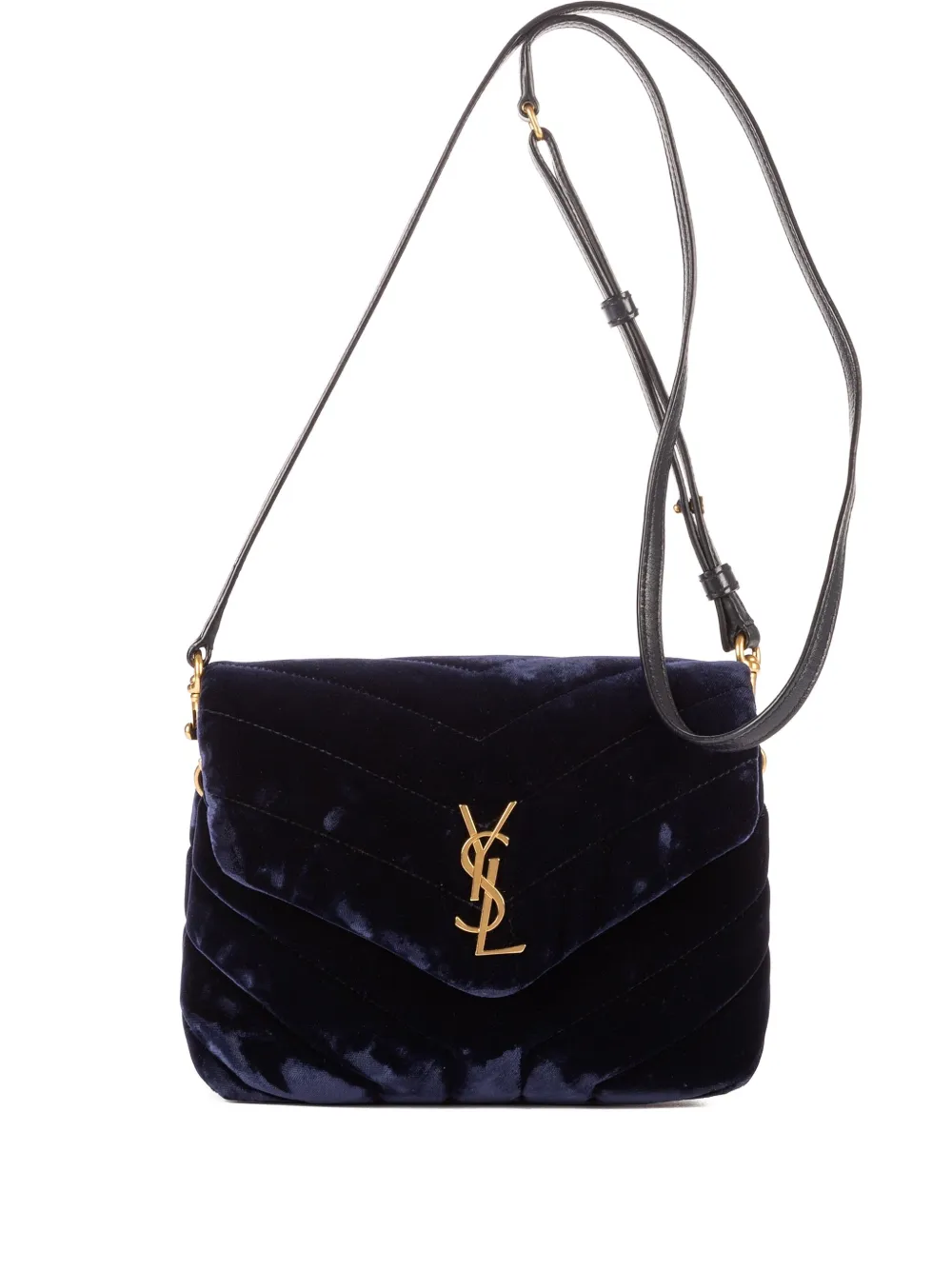 Saint Laurent Pre-Owned Borsa a spalla Loulou Toy - Blu