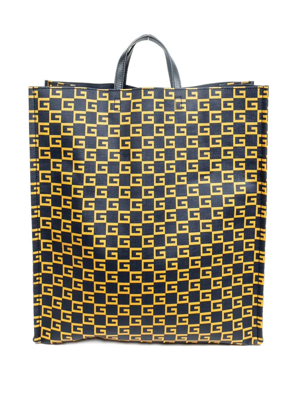 Gucci Pre-owned 2000s Gg-pattern Tote Bag in Blue, view 2