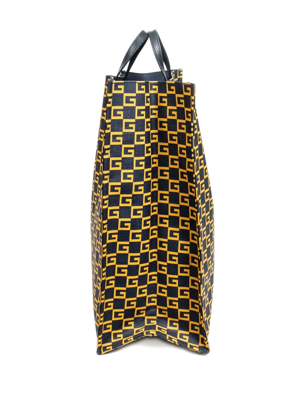 Gucci Pre-owned 2000s Gg-pattern Tote Bag in Blue, view 4