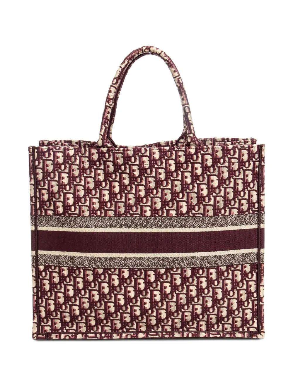 Christian Dior Pre-Owned Borsa tote con monogramma - Rosso