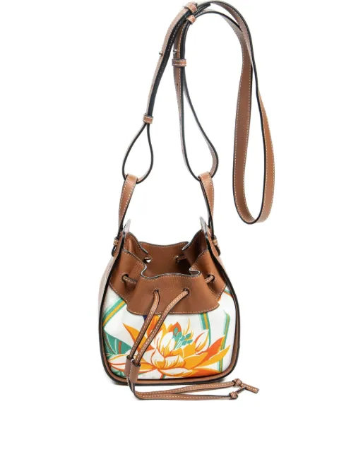 Loewe Pre-Owned x Paula Ibiza mini Hammock bucket bag