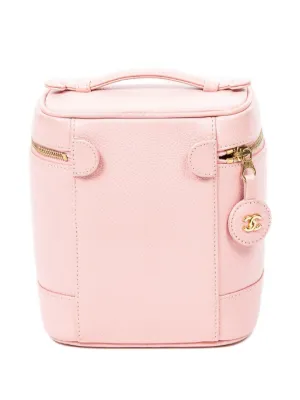 CHANEL Pre-Owned 2004-2005 レザーコスメポーチ | ピンク | FARFETCH JP CHANEL Pre-Owned 2004-2005 レザーコスメポーチ | ピンク | FARFETCH JP