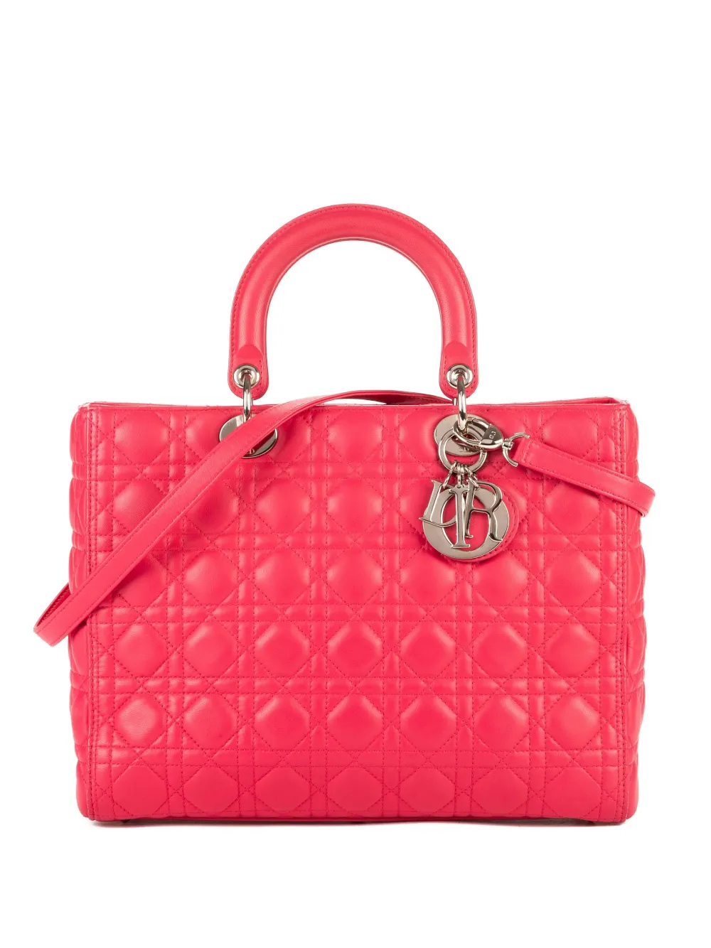 Christian Dior Pre-Owned Borsa a spalla trapuntata anni 2010 - Rosa