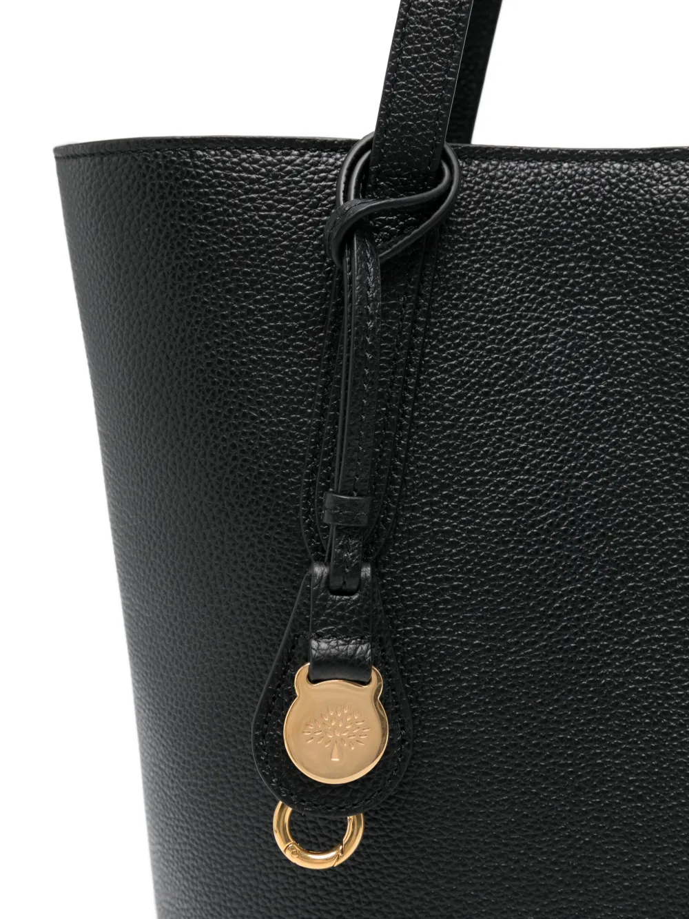 Mulberry Small A4 Classic Leather Shoulder Bag In Black