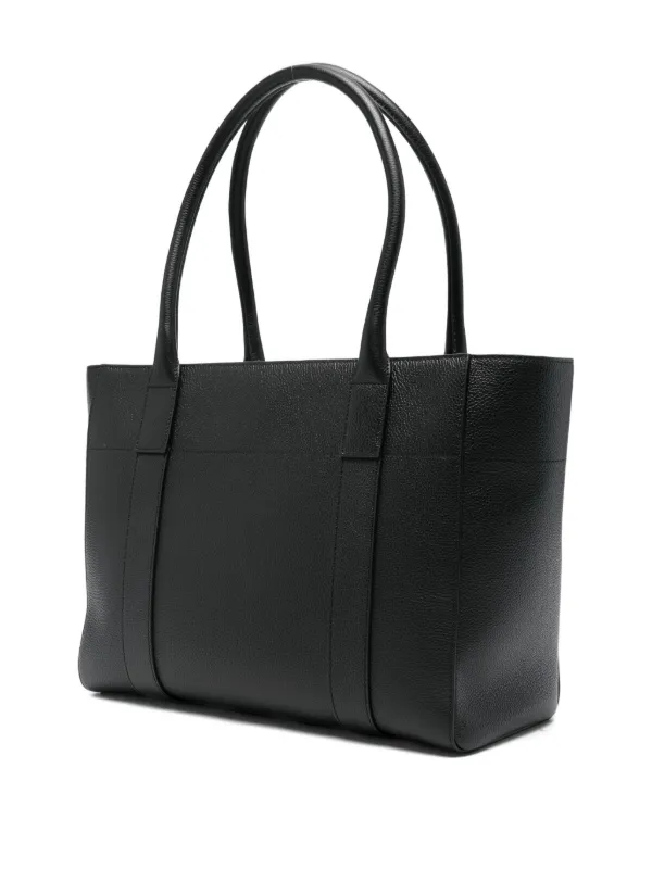 Mulberry Bayswater 9 To 5 Bag In Black Small Classic Grain | Black