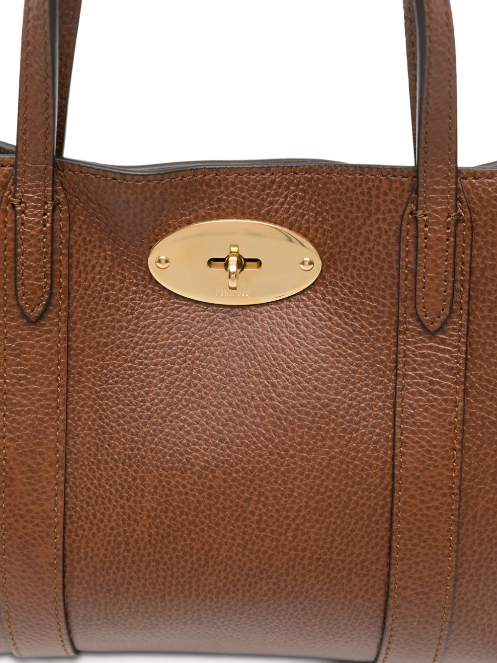 Mulberry Small Bayswater Tote Bag In Brown