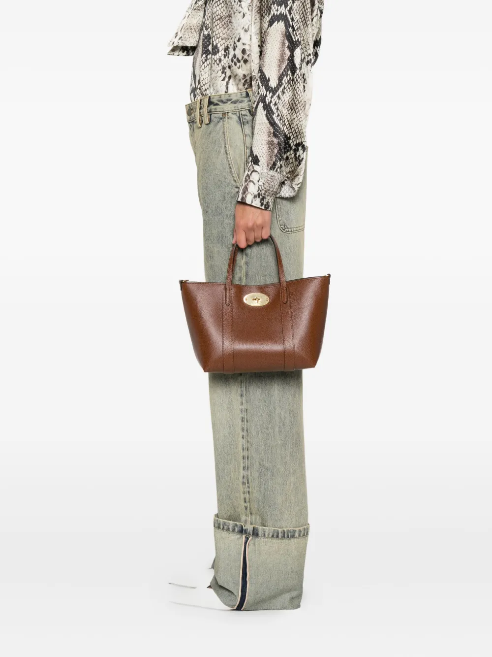 Mulberry Bayswater kleine shopper - Bruin