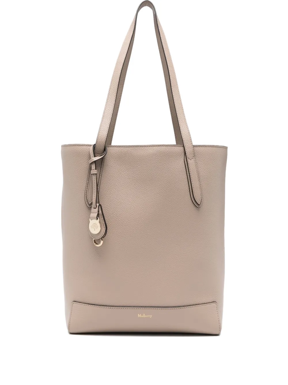Mulberry شنطة عملية جلد محبب | ألوان محايدة | Image 1