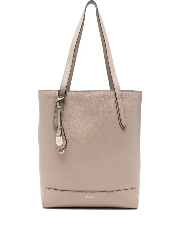 Mulberry グレインレザー トートバッグ | ニュートラル | FARFETCH JP